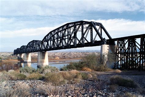 Colorado River Railroad Bridge Parker Az Colorado River Flickr