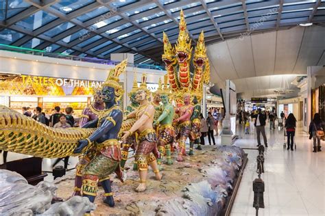 Suvarnabhumi International Airport Stock Editorial Photo © Saiko3p