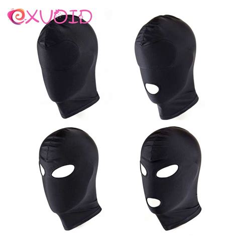 Exvoid Adult Games Sex Toys For Couples Sm Bondage Soft Sexy Head Mask Sex Headgear Erotic 
