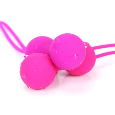 Safe Silicone Kegel Ballssmart Love Ball For Vaginal Tight Exercise Machine Vibratorsben Wa