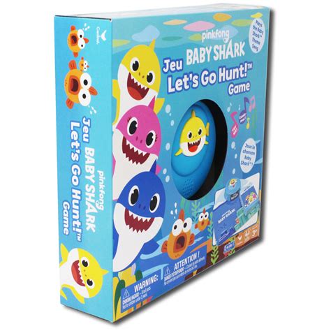 Buy Pinkfong Baby Shark Lets Go Hunt Card Game Plays Baby Shark Song
