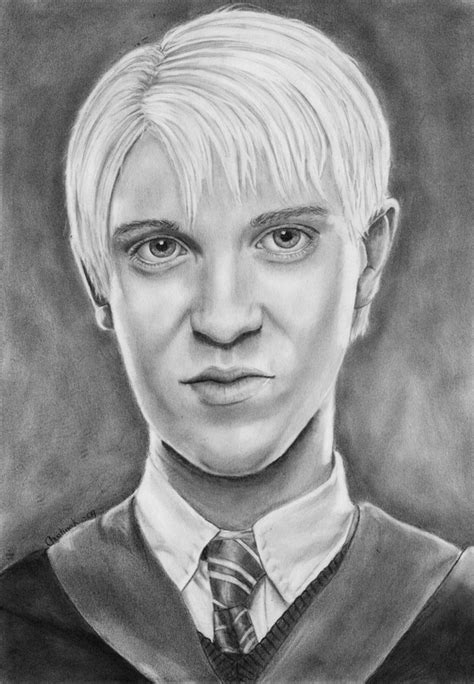 Draco malfoy, a boy with platinum blond hair and a pale, pointed sneering face, is the only child of the wealthy lucius malfoy and his wife, narcissa black malfoy. Draco Malfoy by acjub on DeviantArt