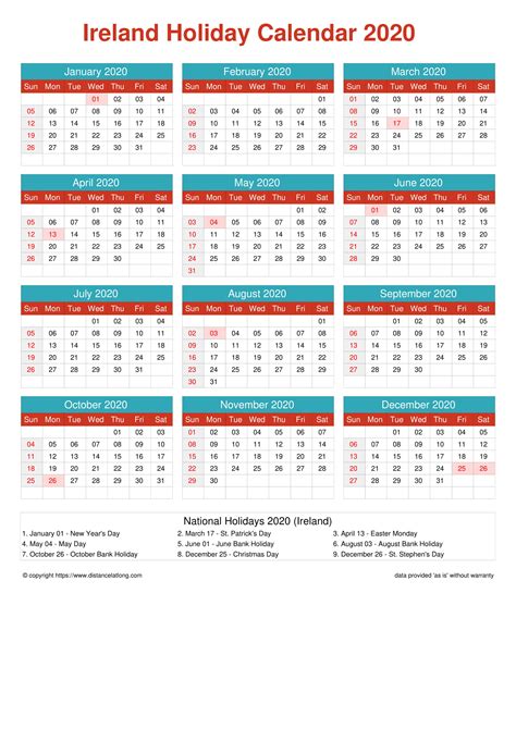 2024 Calendar Ireland Free Printable 2024 Calendar Printable