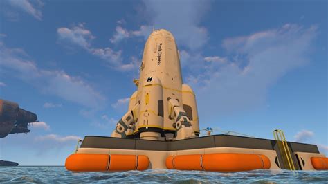 Subnautica Rocket Build And Launch Youtube