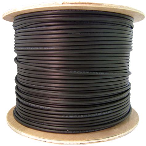 Direct Burialoutdoor Cmx Cat5e Cable Solid Copper Spool 1000ft