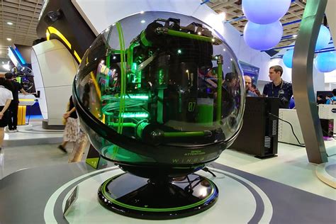 In Wins Winbot Is A Wild Bubble Like Pc Built To Take Robotic Selfies