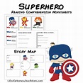 Superhero Reading Comprehension Worksheet Pack - Mom For All Seasons