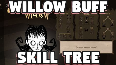Willow Rework In Don T Starve Together Willow Skill Tree Don T Starve