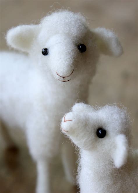 Lil Fish Studios Needle Felted Sheep Kit In The Shop