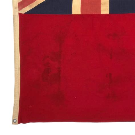 Vintage Cotton Canada Red Ensign Flag Cloth Old Canadian Union Jack Mid