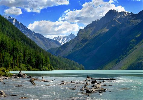 Altai Southern Siberia Турист Красивые места Путешествия