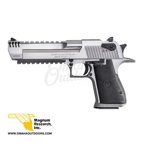 Magnum Research Desert Eagle Mark Xix Full Stainless Pistol 7 Rd 429 De