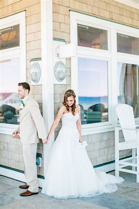 We Love This Photo On Our Wrap Around Deck Jennettes Pier Wedding