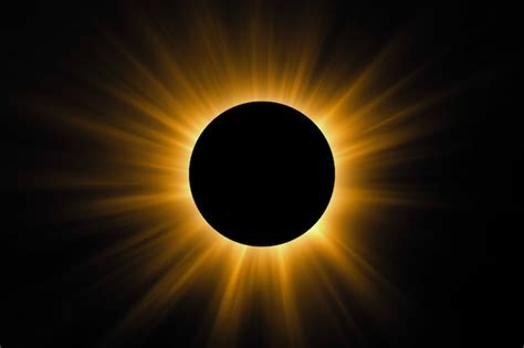 Premium Photo Total Solar Eclipse Astronomical Phenomenon When Moon