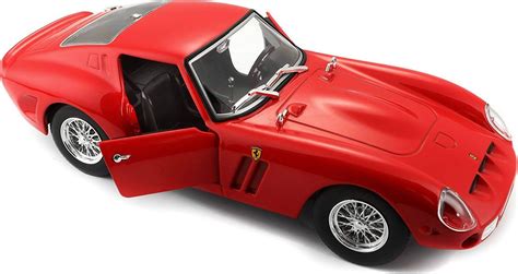 Ferrari 250 gto red 1/24 diecast model car by bburago 26018. Αυτοκίνητο Μοντελισμού Bburago Ferrari 250 GTO 1/24 - 18/26018