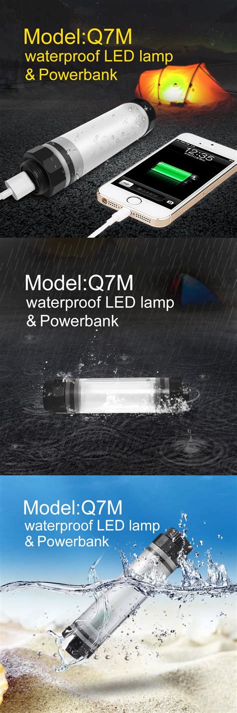 Visit To Buy Uyled Q7m Outdoor Led Camping Light Ip68 Professional