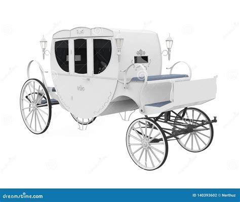 Vintage Carriage Isolated Stock Illustration Illustration Of Chariot