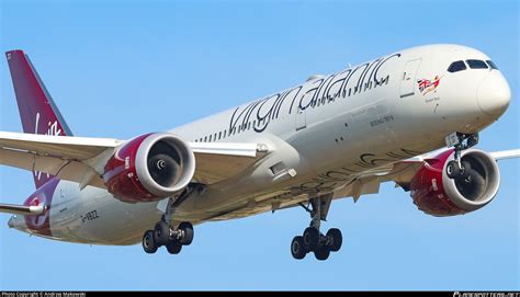G Vbzz Virgin Atlantic Airways Boeing 787 9 Dreamliner Photo By Andrzej