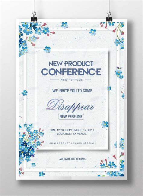 New Product Launch Invitation Poster Design Template Imagepicture Free