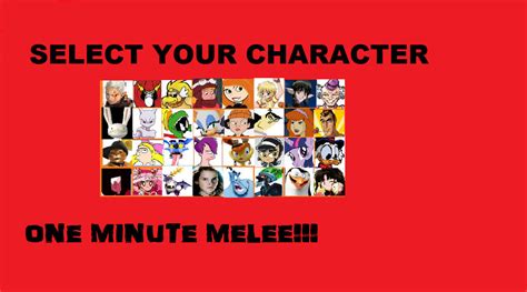 One Minute Melee Select Your Character Season 1 By Orange Ratchet On