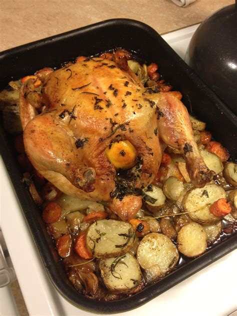 Cover it with a layer of tin foil and a tea towel and leave aside while you make your gravy. Roast Chicken via Jamie Oliver Food Revolution cook book ...