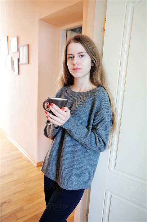 Portrait Of A Young Girl By Stocksy Contributor Sveta Sh Stocksy