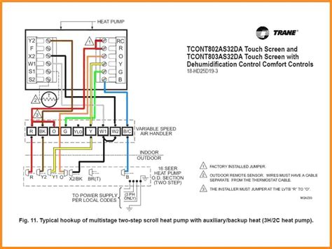 Honeywell Heat Pump Thermostat Wiring Diagram Sample Wiring Diagram