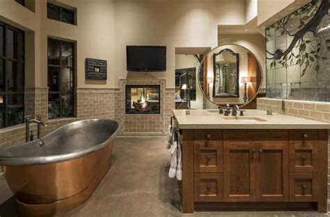 25 Craftsman Style Bathroom Designs Vanity Tile And Lighting