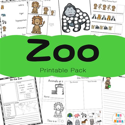 Apple find the letter tracing worksheets. Zoo Animal Activities For Preschoolers + Kindergarteners ...