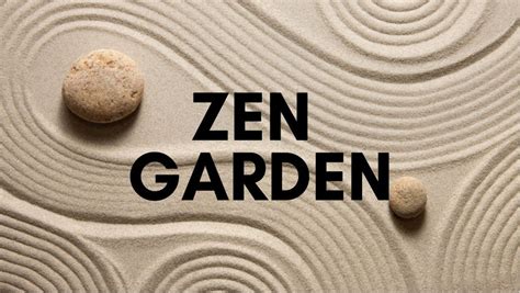 Zen Garden Benefits Elements And Their Meaning Buddha Trends