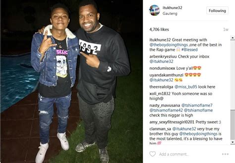 We do not own any of the content posted. A -Reece Has A Super Fan In Soccer Star Itu Khune - OkMzansi