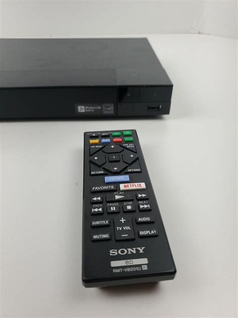 Sony Bdp Bx370 Blu Ray Disc Player With Built In Wi Fi And Hdmi Remote
