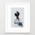 Black Butterfly Framed Art Print By Dada Society