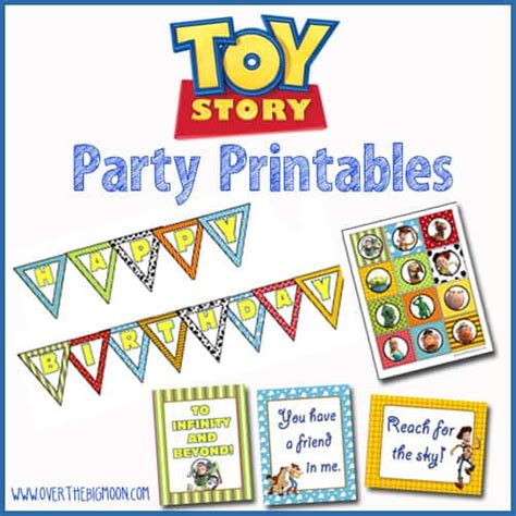 Toy Story Party Decorations Printables