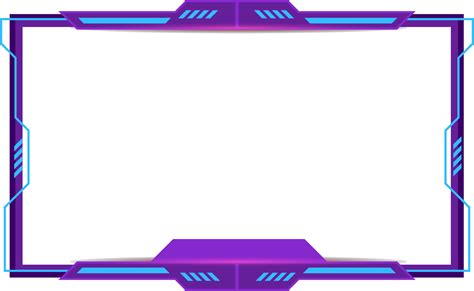 Gaming Frame Purple Pngs For Free Download