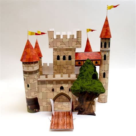 Bday Cake Castle Crafts Cardboard Castle Paper Castle