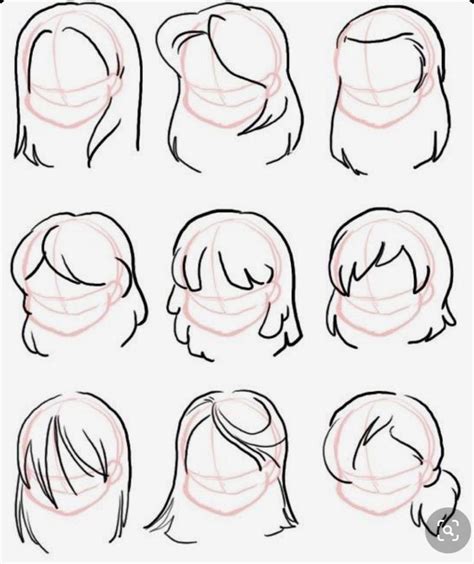 Pin By Madison Smiley On ᴄʀᴇᴀᴛɪᴏɴ Drawing Hair Tutorial Anime