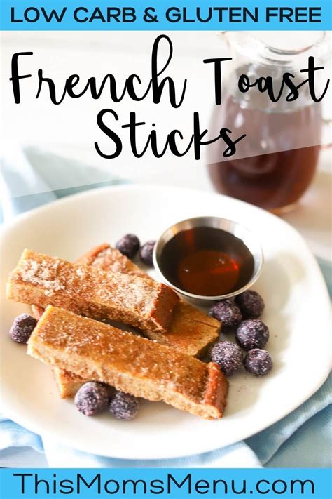 Maybe you would like to learn more about one of these? Homemade French Toast Sticks | Low Carb | Recipe | Low ...