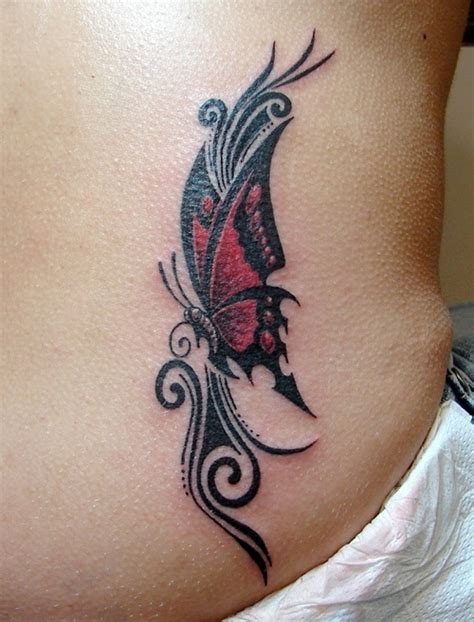 25 Awesome Tribal Butterfly Tattoo