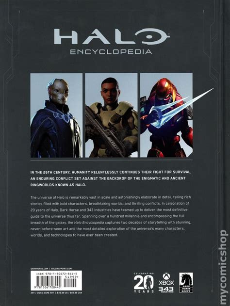 Halo Encyclopedia Hc 2022 Dark Horse Comic Books