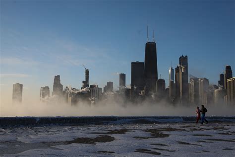 Whats That Smoke Above Lake Michigan Chicago Tribune