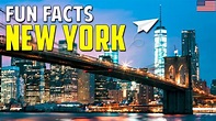 15 Fun Facts About New York City | New York Facts - YouTube