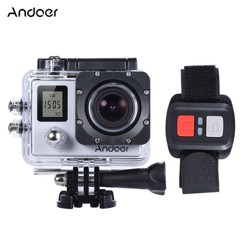 Caméra Sport Andoer H8r 4k à 30i S Et 1080p à 60i S Capteur Sony Et Télécommande à 58€