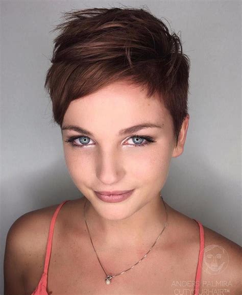 Feathered Pixie Haircut Choppy Pixie Cut Edgy Pixie Cuts Short Choppy