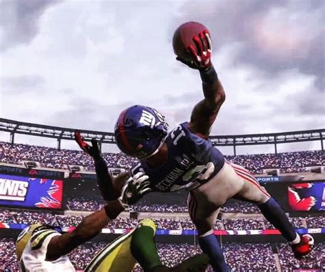 Com Odell Beckham Trailer Do Madden Nfl 16 é Divulgado