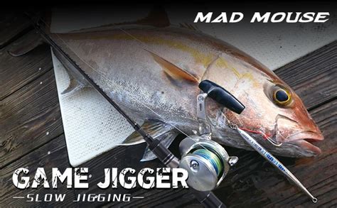Madmouse 1 98m Jig 60 400g Gamejigger Carbon Sea Ocean Saltwater Tuna