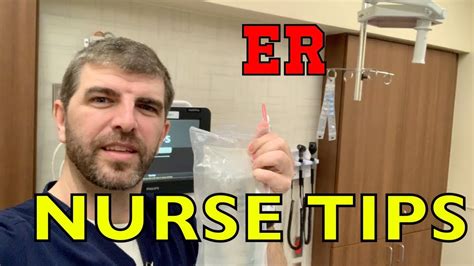 Emergency Room Nurse Tips Youtube