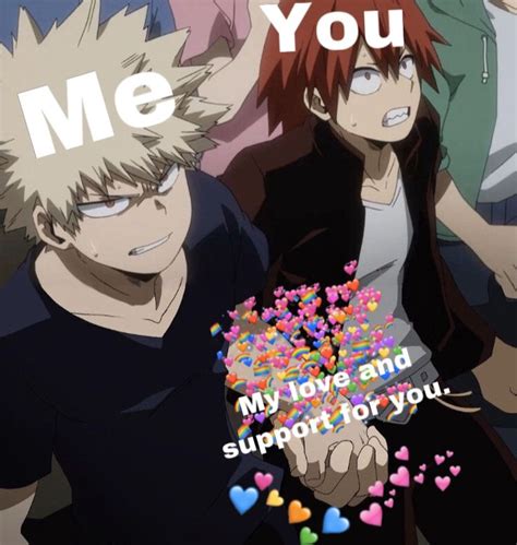 Kiribaku Bakushima Heart Meme Heart Meme Anime Memes