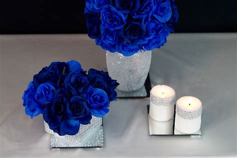 Jana vackova photography follow @wedluxe for more wedding inspiration! 3 Royal Blue Wedding or Quincenera Centerpiece Ideas for ...