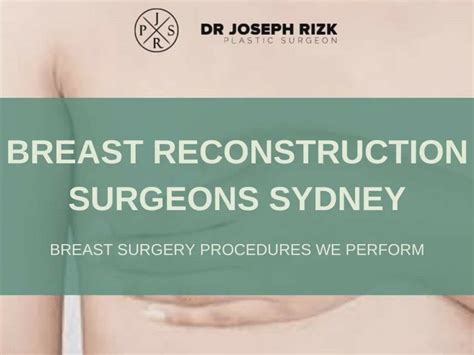Breast Reconstruction Surgeons Sydney Dr Rizk Has Vast Exp Flickr